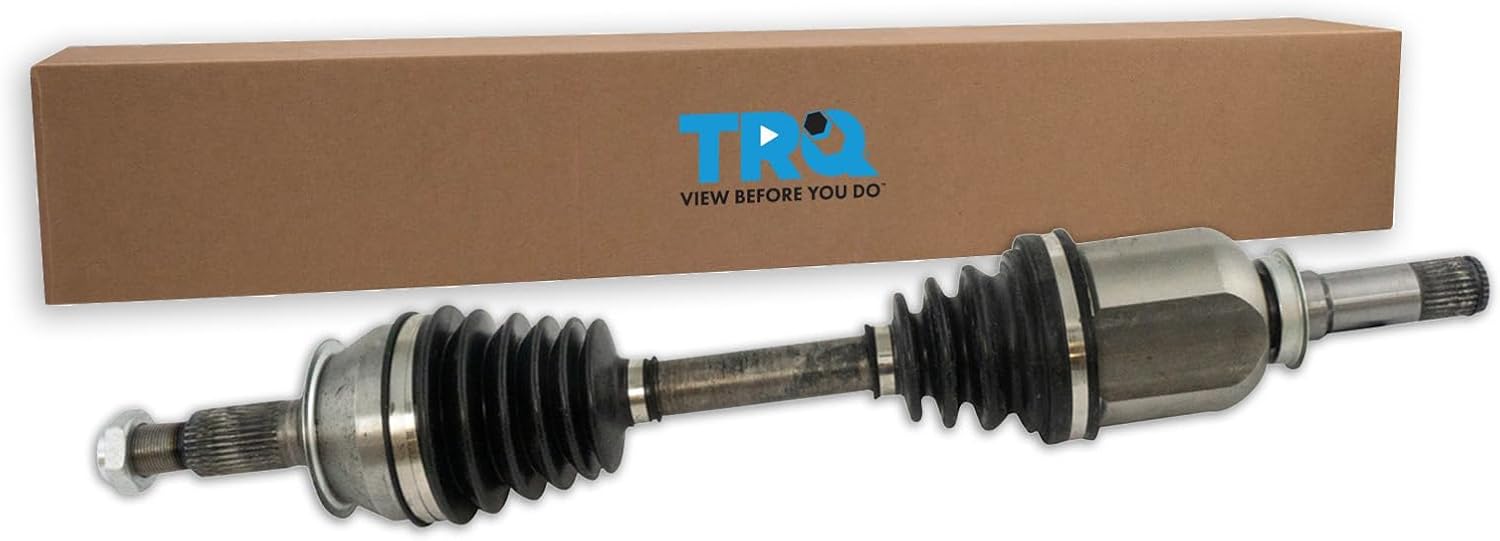 TRQ Front Passenger Side CV Axle Assembly for Cadillac and Chevy