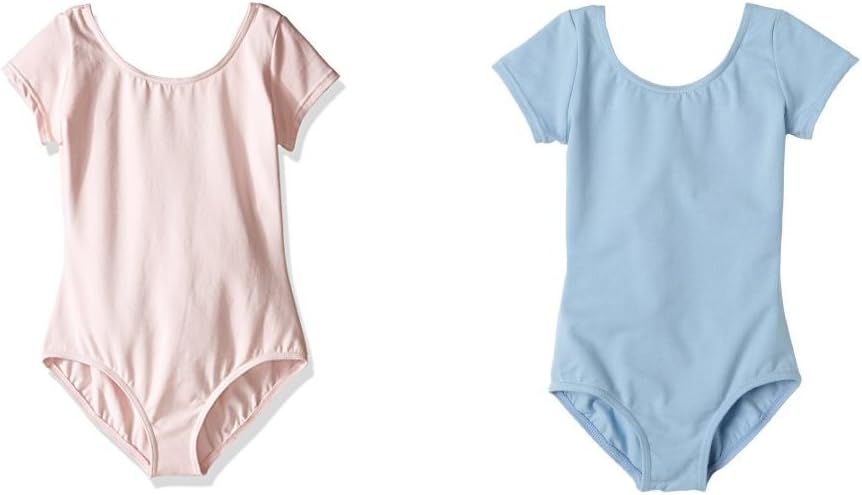 Capezio Big Girls' Classic Short Sleeve Leotard for Dance