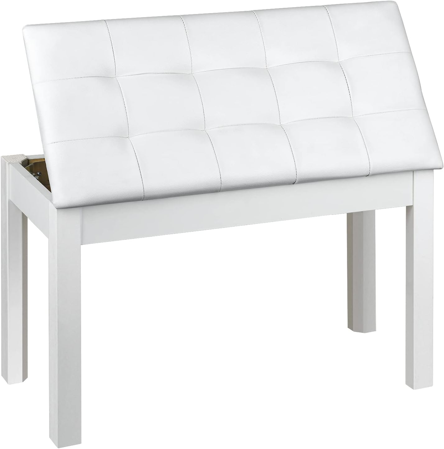 ZHRUNS Duet Piano Bench with Storage for Musicians and More