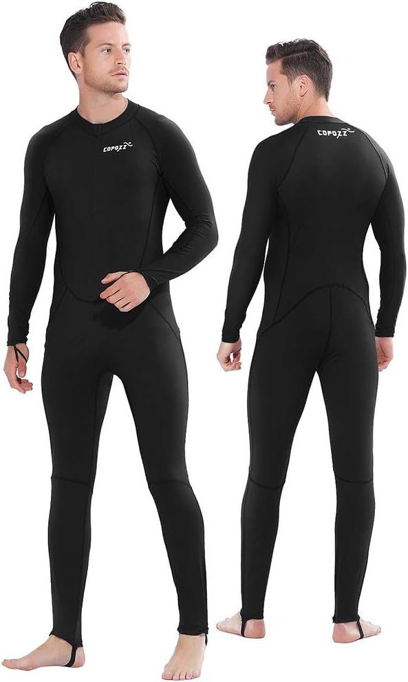 COPOZZ Mens Wetsuit for Snorkeling, Surfing and Water Sports