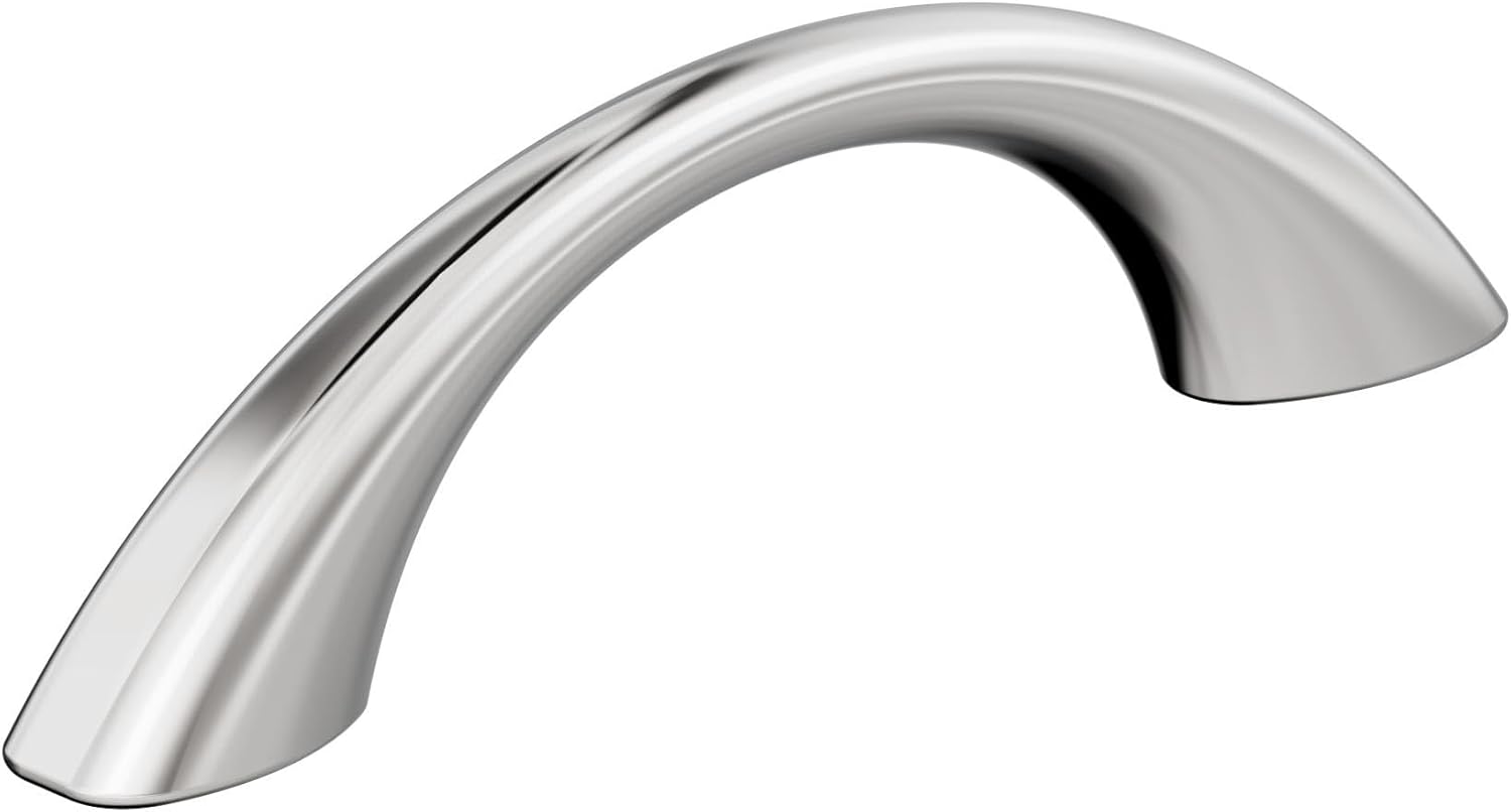 Amerock Vaile 3 inch Polished Chrome Cabinet Pulls - 10 Pack