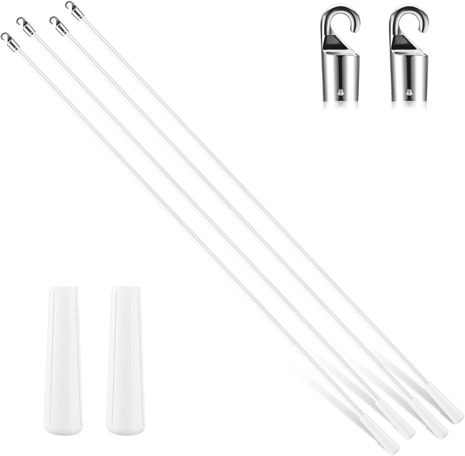 Bokon 4 Pcs Blinds Wand Replacement for Easy Window Control