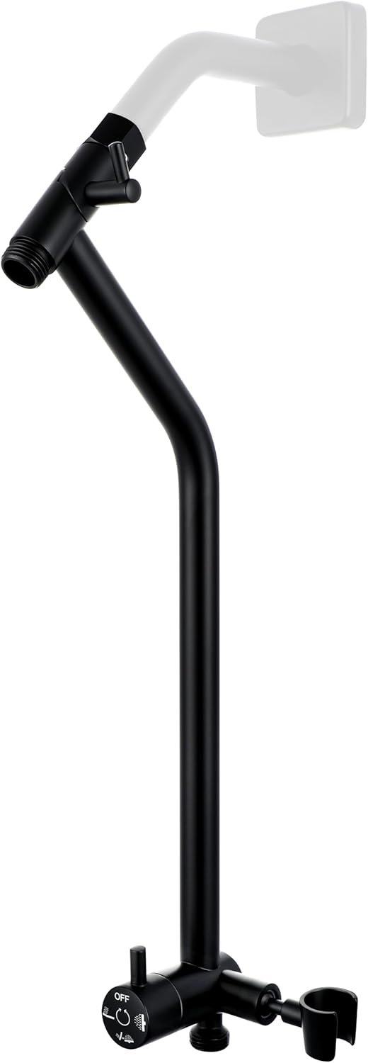 G-Promise All Metal Shower Diverter with 4-Setting Modes