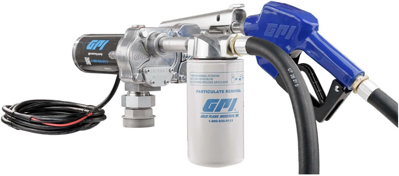 GPI M-150 Series Fuel Transfer Pump with Automatic Nozzle Kit