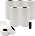 Motex 1 Line Labels - 25,000 White Blank Price and Date Gun Labels