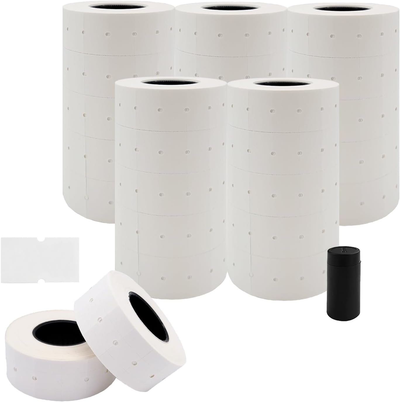 Motex 1 Line Labels - 25,000 Blank Price and Date Labels