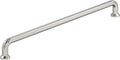 Factor 18 in Center-to-Center Satin Nickel Appliance Pull - Sleek