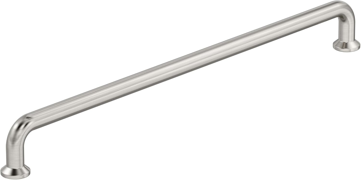 Amerock Factor 18 inch Satin Nickel Appliance Pull for Cabinets