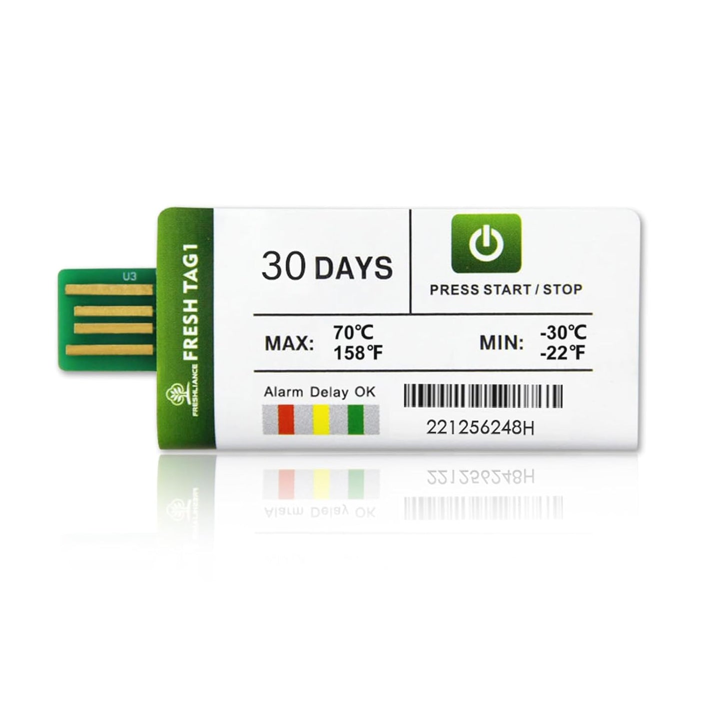 Freshliance 10pack Temperature Data Logger for Cold Chain Use