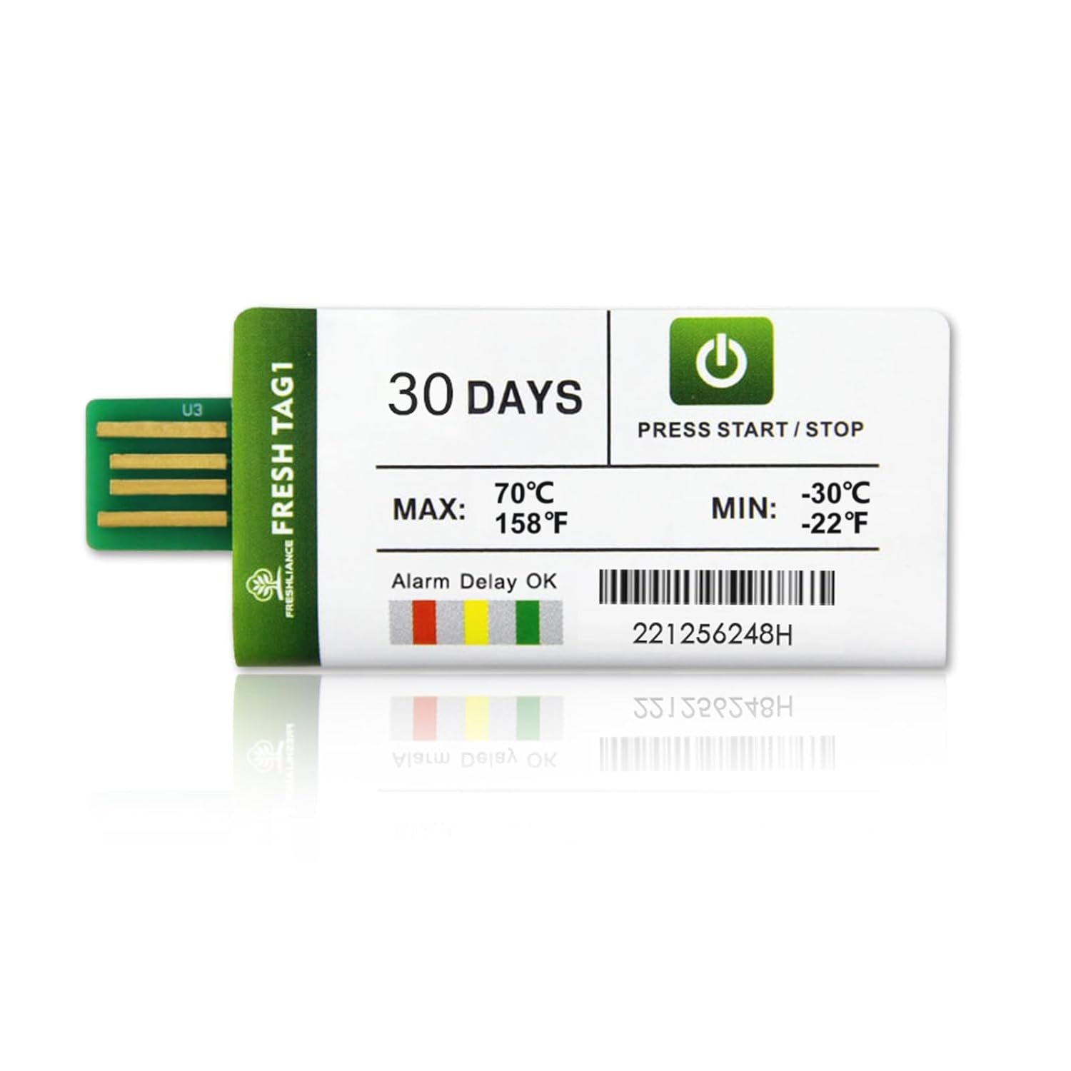 Freshliance 10pack Temperature Data Logger for Cold Chain Use