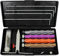 Lansky Diamond Sharpening System Deluxe 4-Stone Kit - Precise Edge