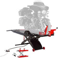 Black Widow Extra-Wide Pneumatic ProLift Motorcycle Scissor Lift Table
