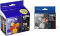 Epson T288XL-BCS Ink Cartridges 4-Pack + T288XL120 Black - Durable