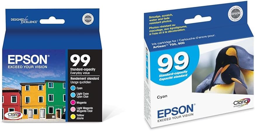 Epson 99 Claria Hi-Definition Ink Cartridge Combo Pack Review