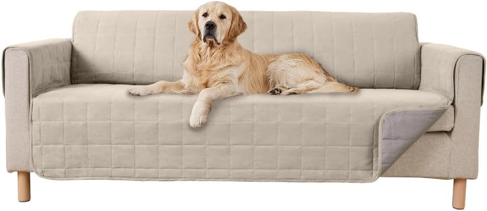GORILLA GRIP Waterproof Slip-Resistant Sofa Protector Cover