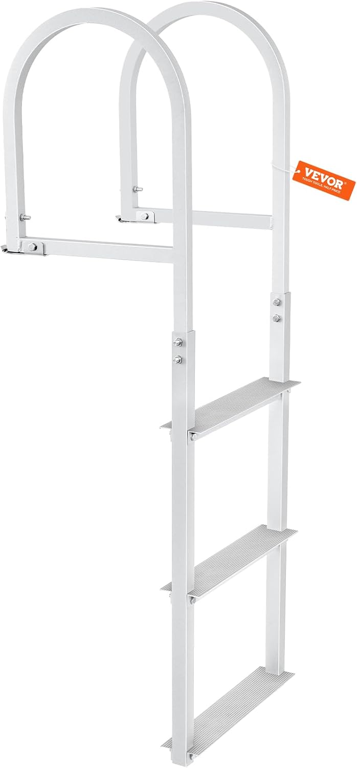 VEVOR Retractable Dock Ladder for Easy Marine Boarding and Pools