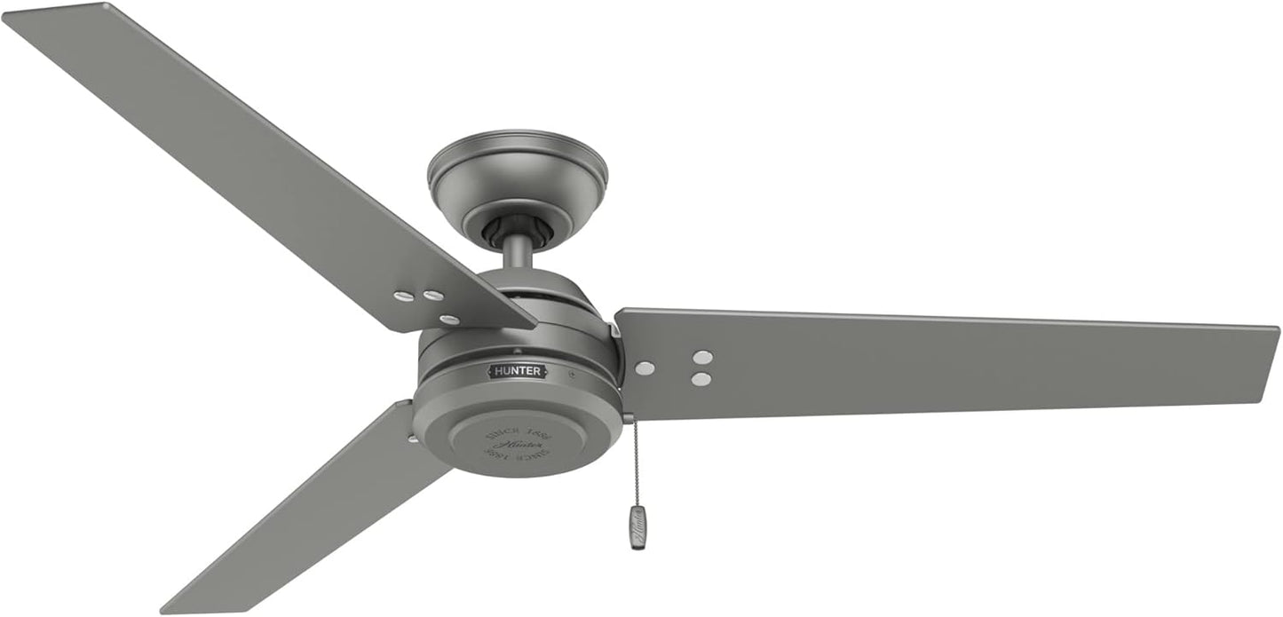 Hunter 52 Inch Outdoor Indoor Ceiling Fan for Any Space