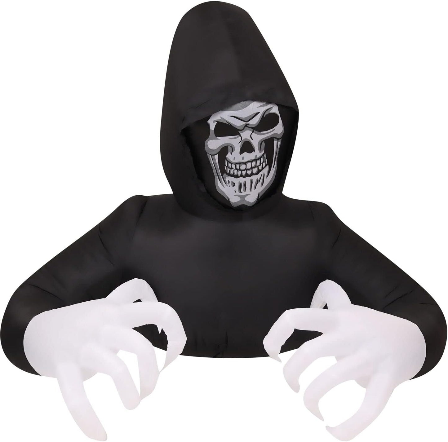 Haunted Hill Farm 5-ft. Reaper Blow Up Decoration for Halloween