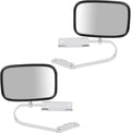SCITOO Side View Mirrors Fit 1980-1996 Ford Trucks - Manual Folding