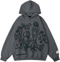 Aelfric Eden Mens Graphic Oversized Hoodie for Streetwear Style
