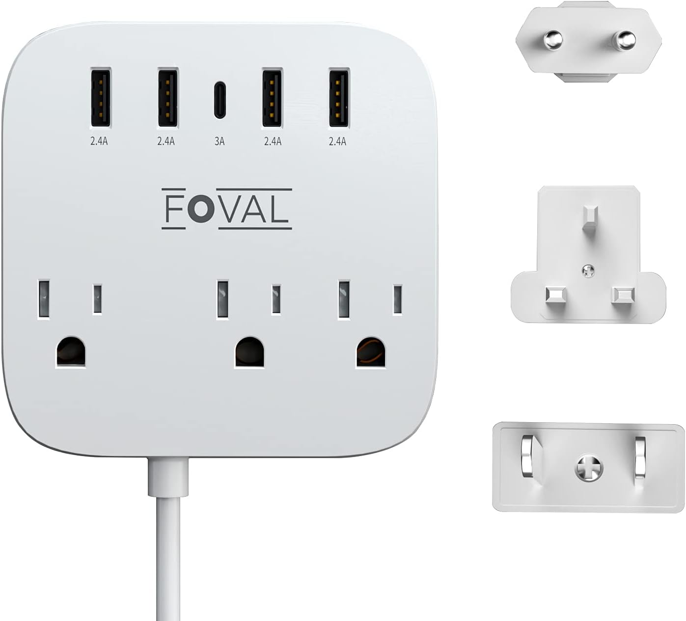 FOVAL Power Strip: Ultimate Travel Companion