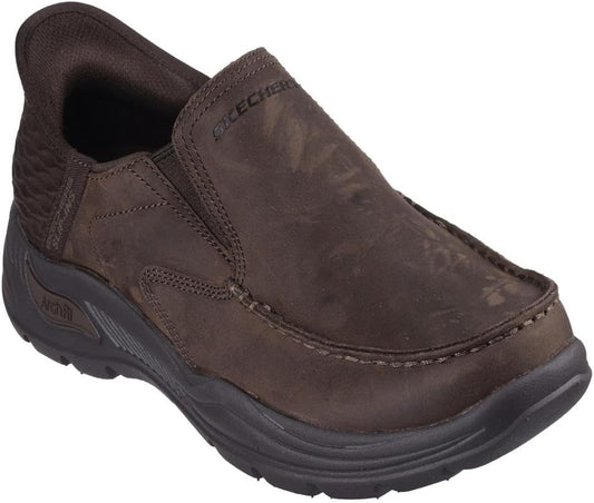 Skechers Mens Arch Fit Motley - Milo Slip On Shoes for Comfort