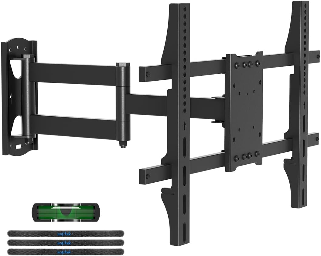 Suptek Corner TV Wall Mount for 32-70 inch TVs with Long Arm