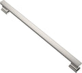 Alzassbg 10 in Cabinet Pulls Brushed Satin Nickel - Solid 5 Pack