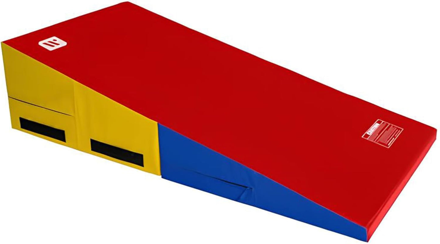 Supportive Cushioned Training Mat for Young Gymnasts and Fitness