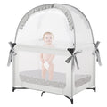 Pack and Play Tent Crib Tent to Stop Baby from Climbing Out - Sleep