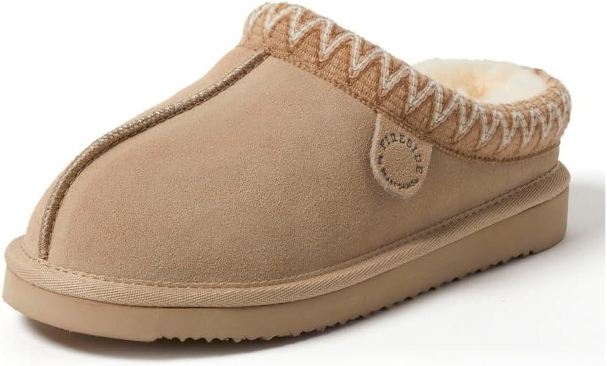 Fireside by Dearfoams Womens Greta Genuine Shearling Clogs Review
