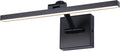 Black 15.7 in Dimmable LED Picture Light - Warm White Gallery Lamp