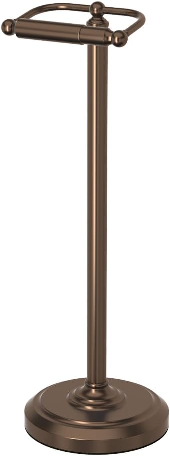 Gatco Pedestal Toilet Paper Holder in Bronze for Luxury Bathrooms