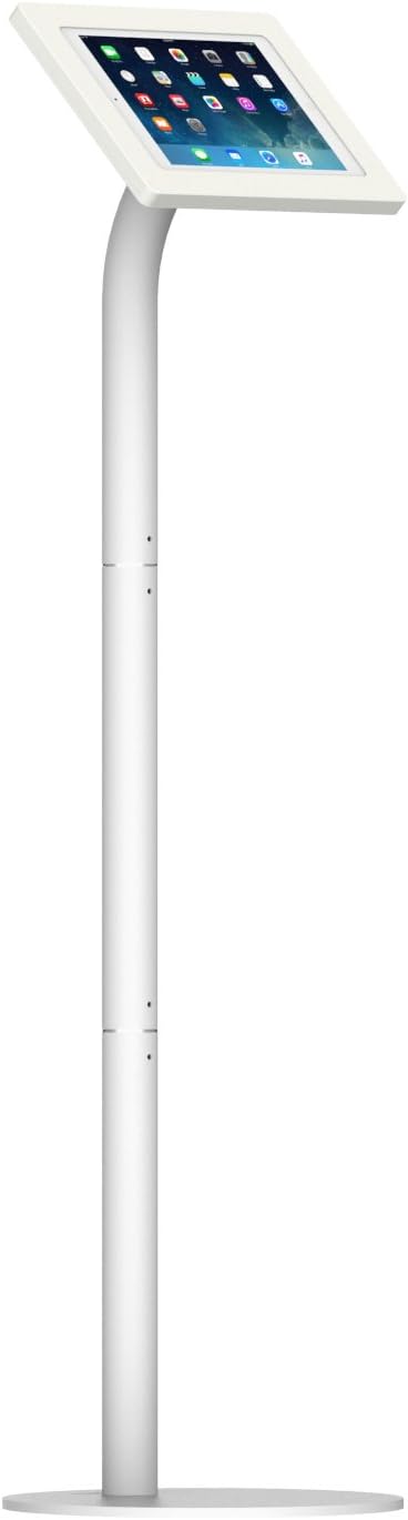 VidaMount White Enclosure and Floor Stand for iPad 9.7 and Pro
