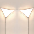 Corner Light Plug In Overhead Light with Switch - Space Saving Corner
