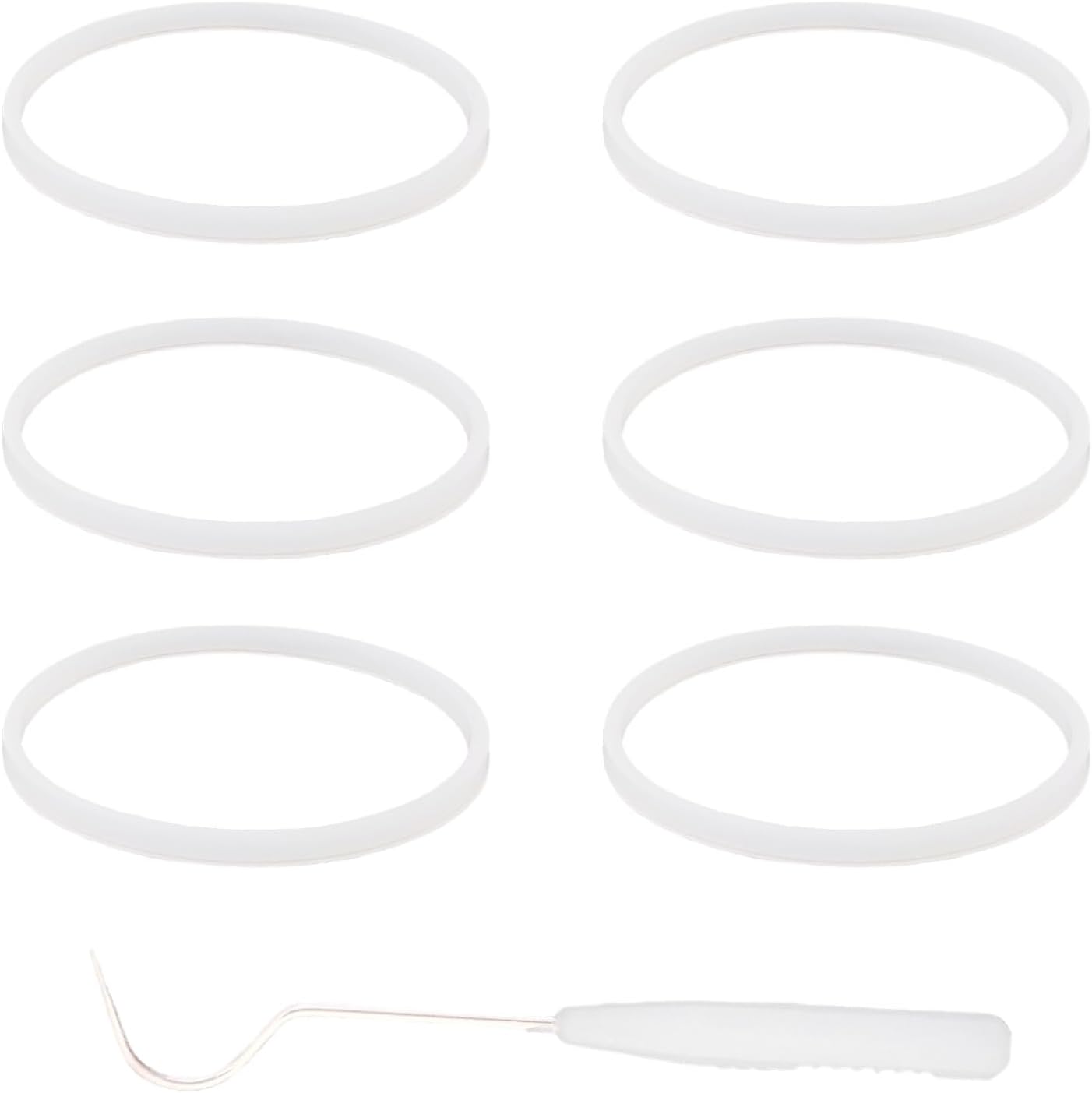 Nutri Ninja Blender 6 Pack 3.22 Rubber Gaskets - Leak-proof Seals