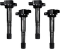 Ignition Coil Set for 2002-2011 Honda Models - Reliable 4-Pack