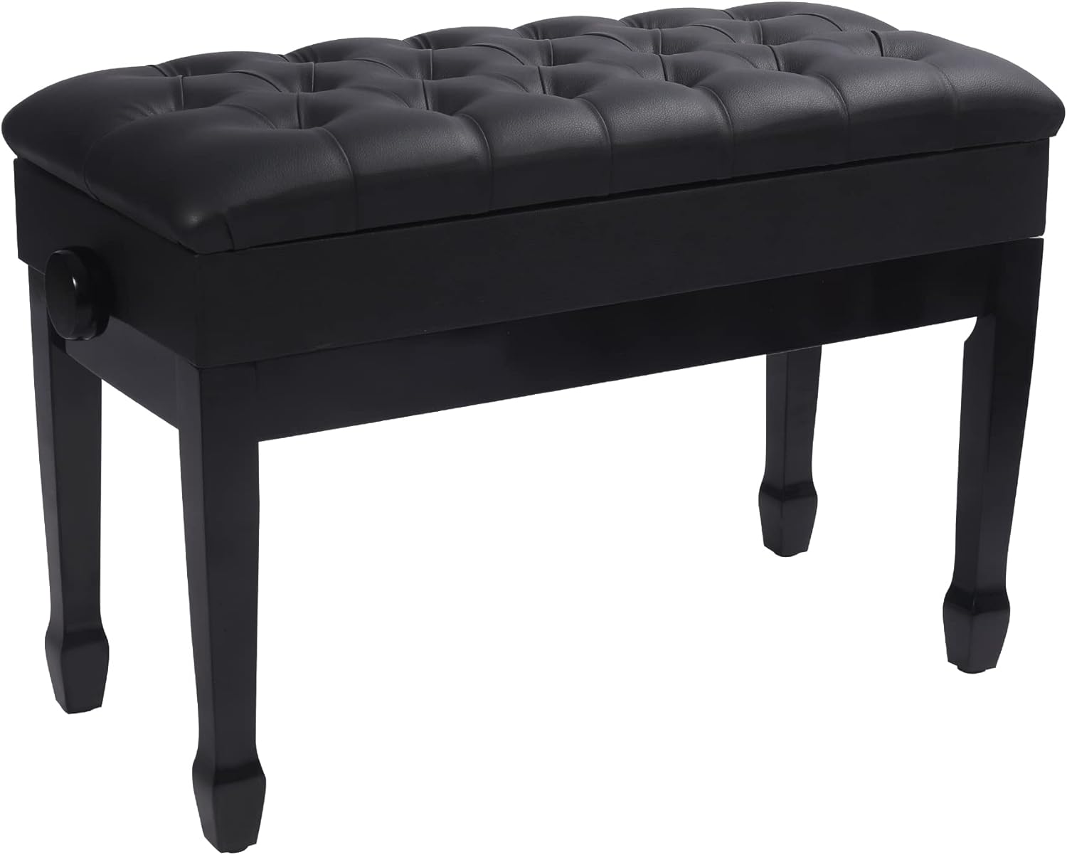 Adjustable Duet Piano Bench with Storage for Comfort and Style