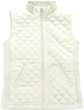 Bienzoe Women Quilted Casual Vest - Lightweight Packable Warmth is
