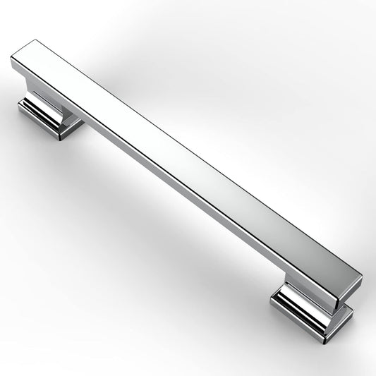 10 Pack 5 Inch Polished Chrome Kitchen Cabinet Handles for Upgrades