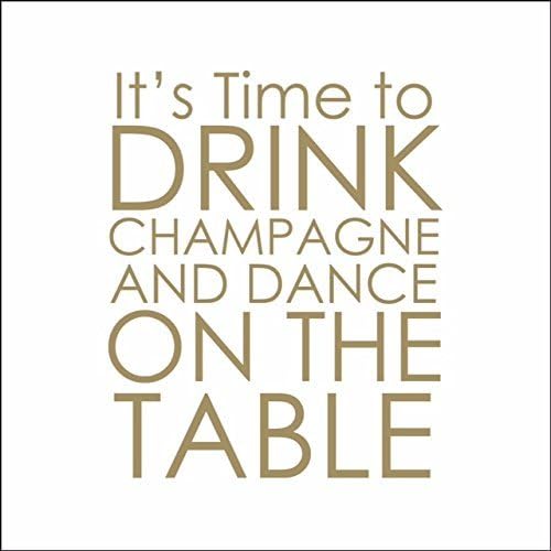 Champagne Time Napkins - Mary Phillips Designs