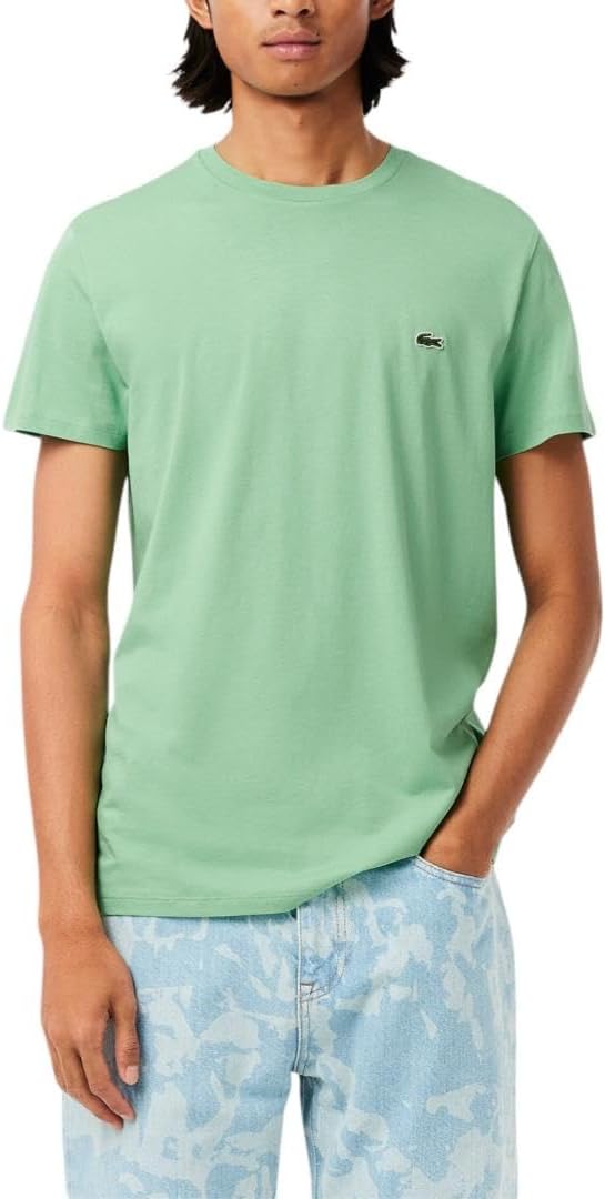 Lacoste Men's Short Sleeve Pima Jersey Crew Neck Tee Review