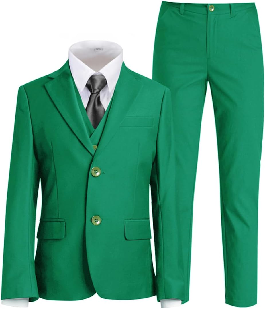 Boys Suit for Kids Tuxedo Set for Weddings and Formal Events