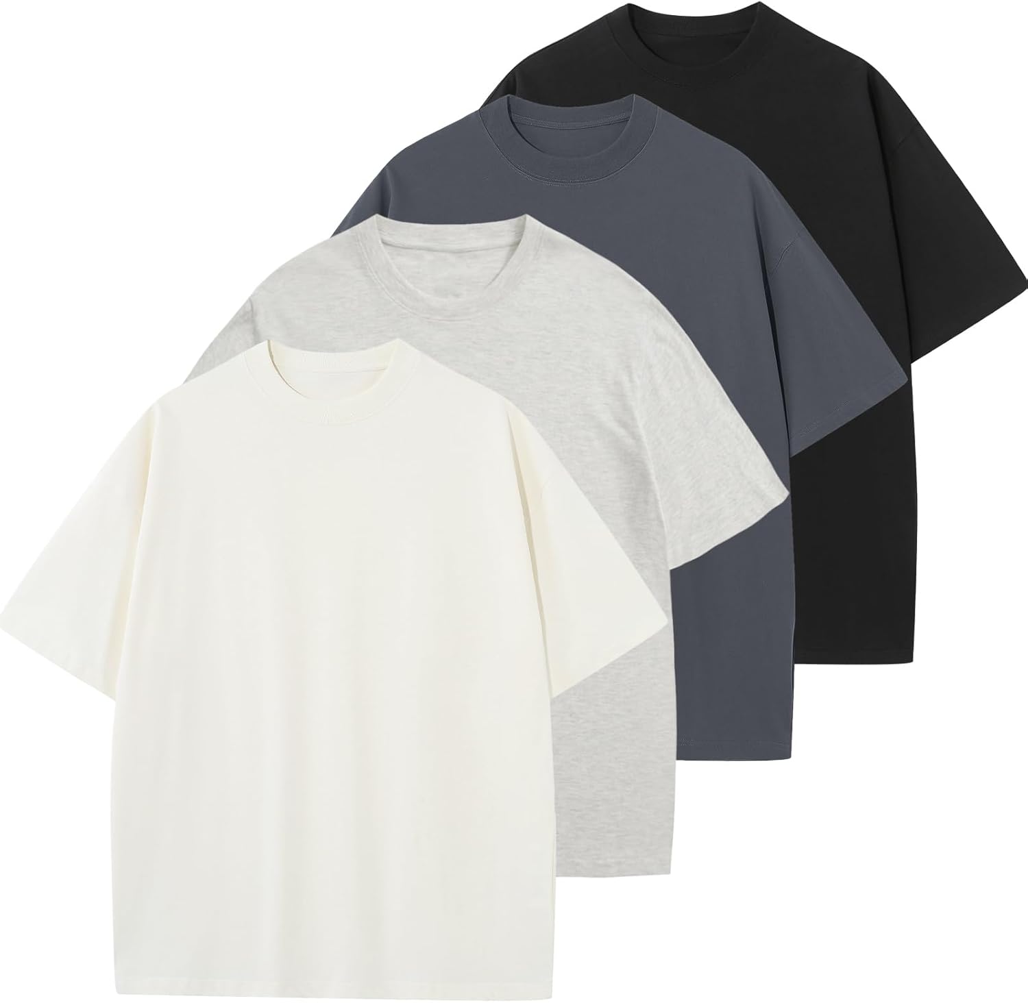 Men's Cotton T-Shirts Oversized Unisex by KEEPSHOWING