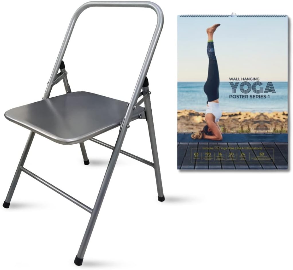 Iyengar Yoga Chair for Alignment & Flexibility