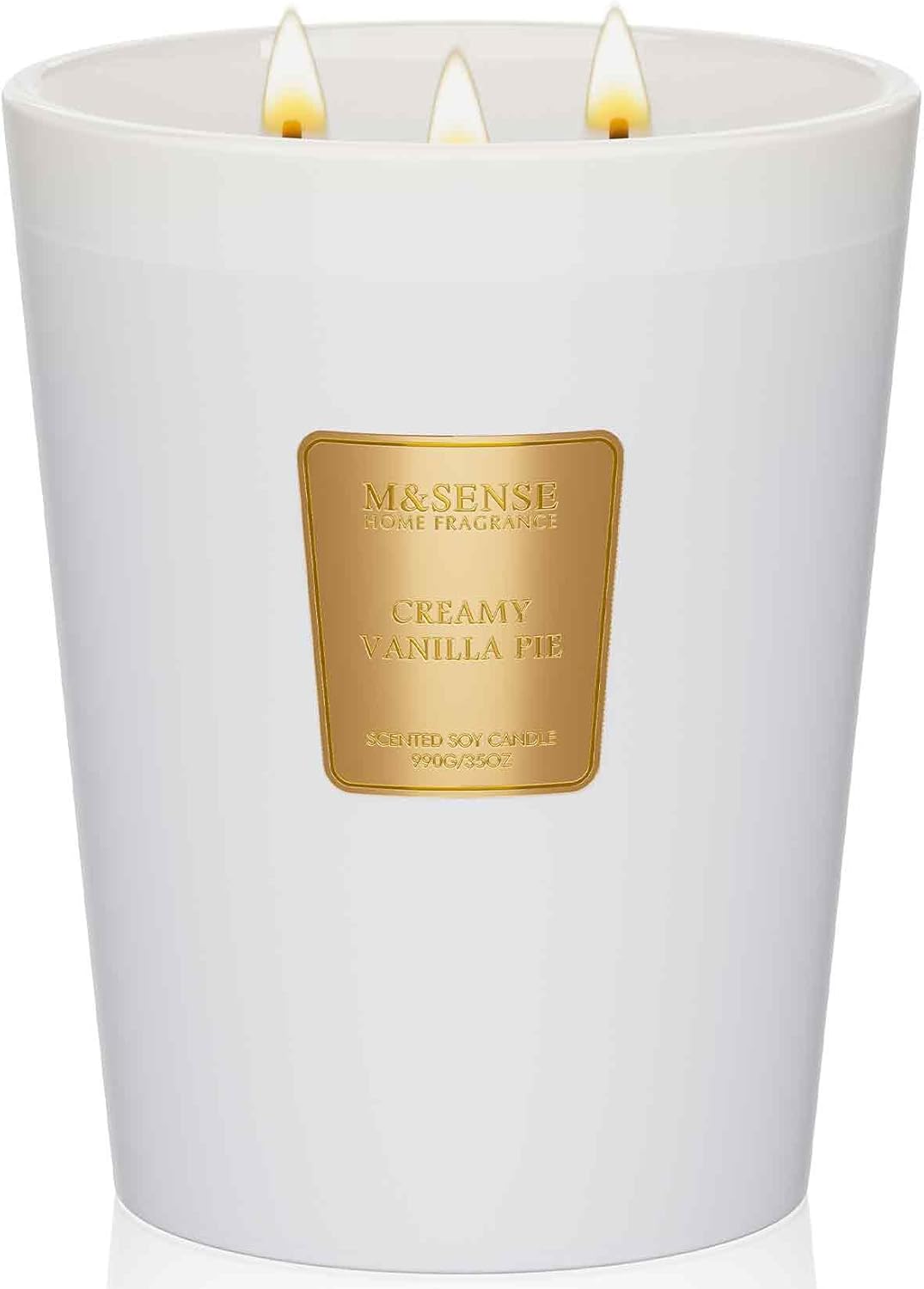 M&SENSE Extra Large Candle for Home Decor and Aromatherapy