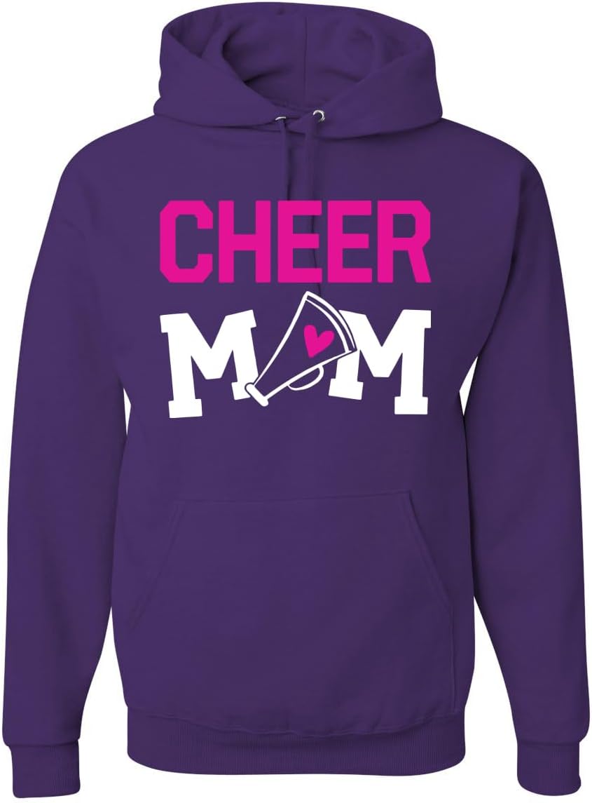 Wild Bobby Cheer Mom Kids Super-Fan Love Hoodie Sweatshirt