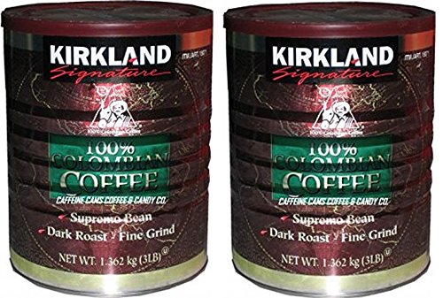 Kirkland Signature 100% Colombian Coffee for Rich Flavor Lovers
