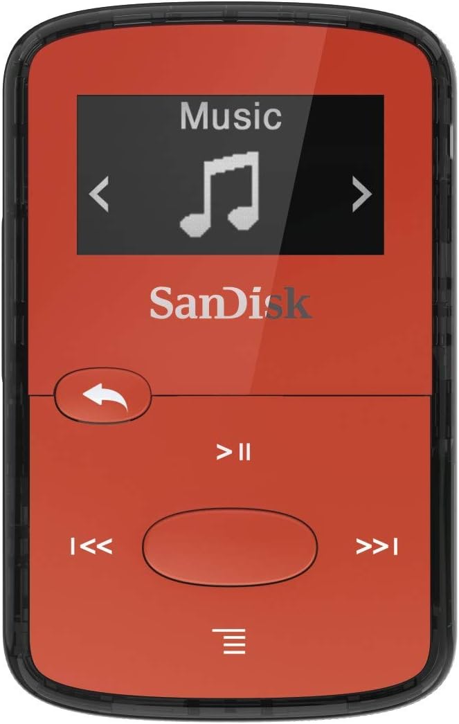 SanDisk 8GB Clip Jam MP3 Player with FM Radio and microSD Slot