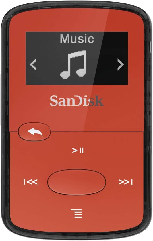 SanDisk 8GB Clip Jam MP3 Player with FM Radio and microSD Slot